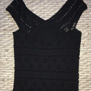 COPY - Nightcap Clothing Black Lace Maxi Dress